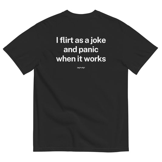 FLIRT AS A JOKE (BLACK)
