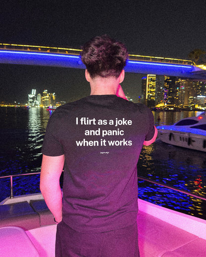 FLIRT AS A JOKE (BLACK)