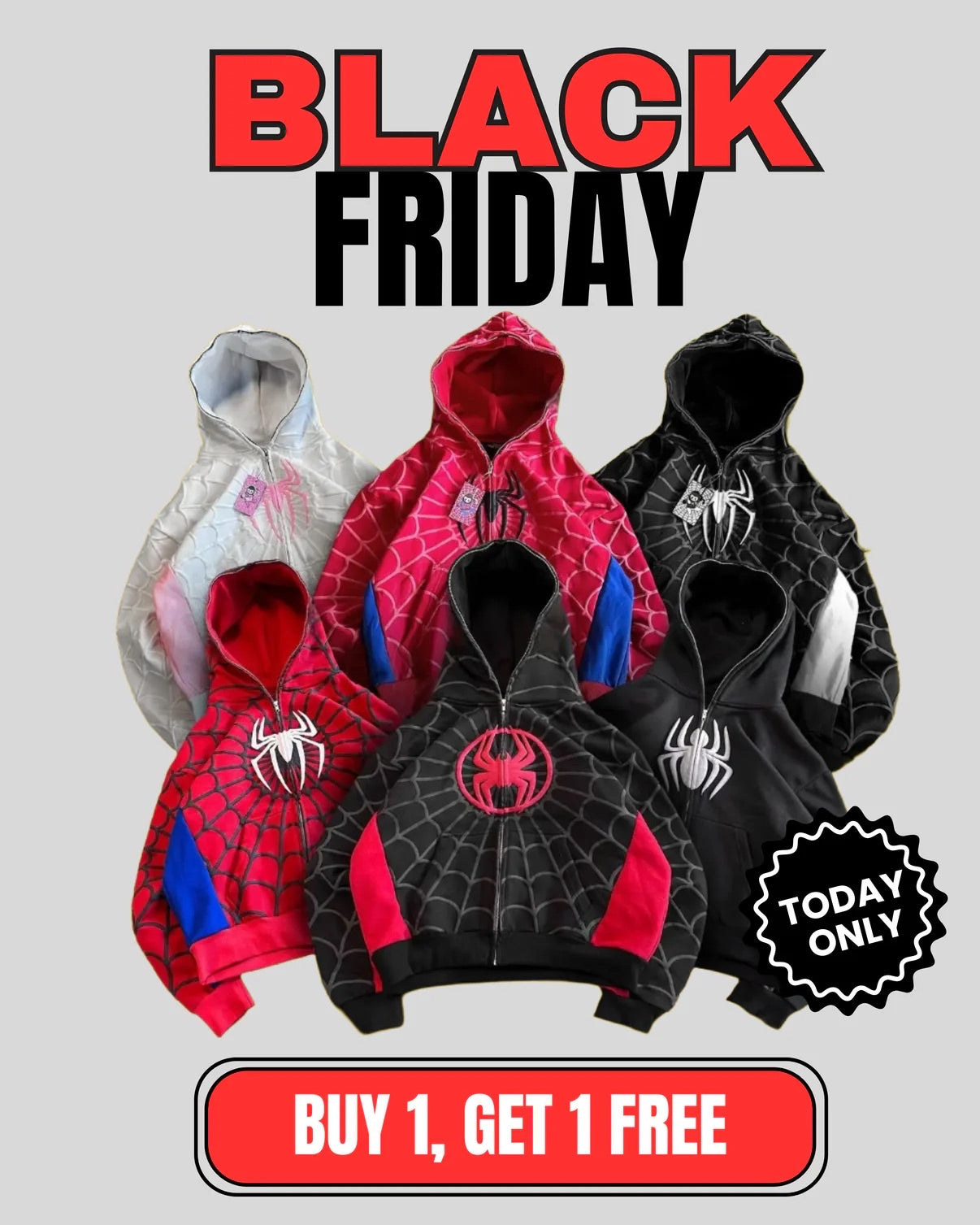 ELURA - "SPIDEY" ZIP-UP