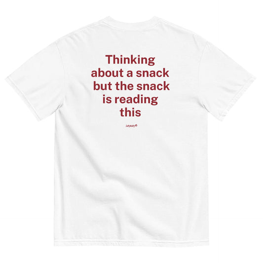 THINKING ABOUT A SNACK